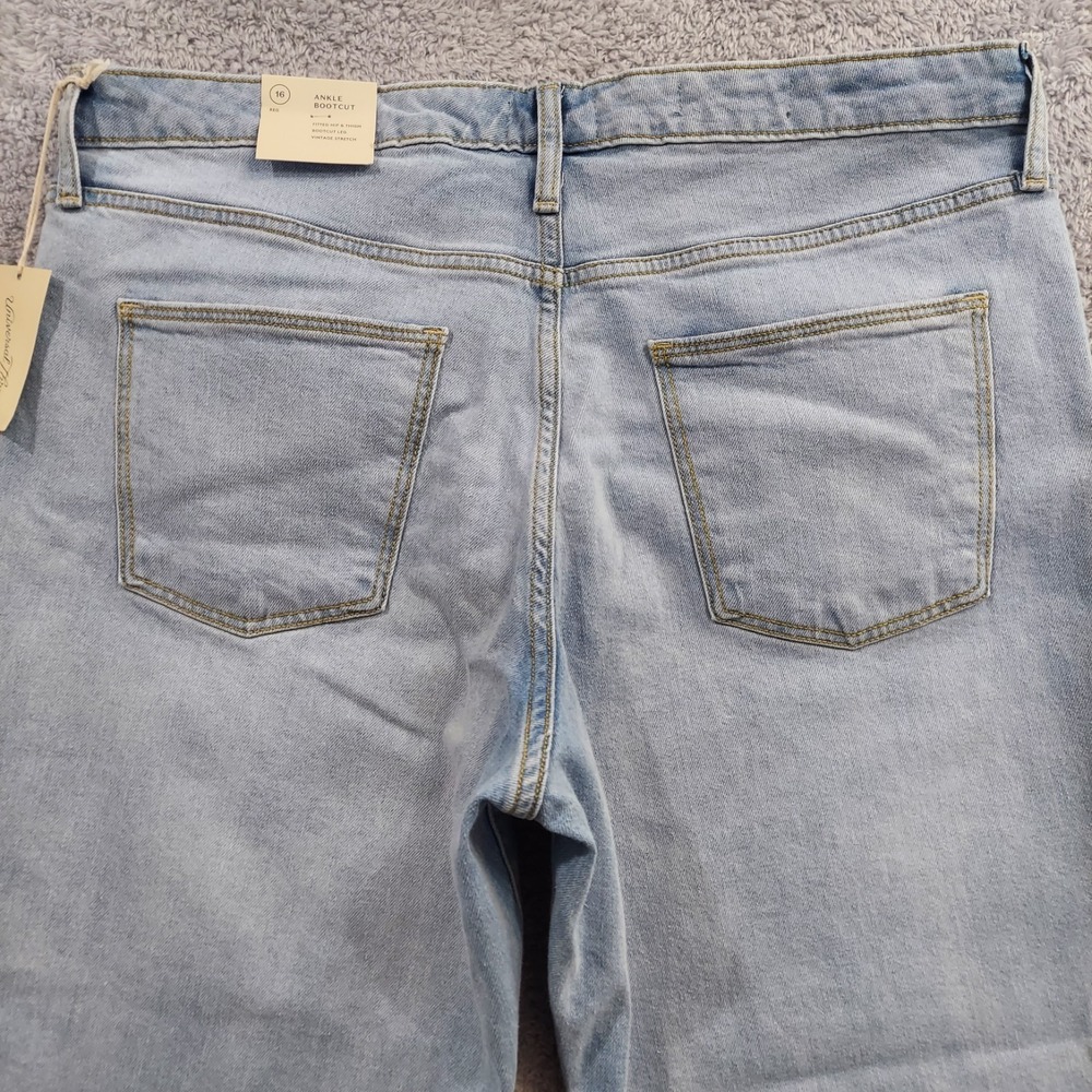 Universal Thread Ankle Bootcut‎ Raw Hem Women Siz… - image 14